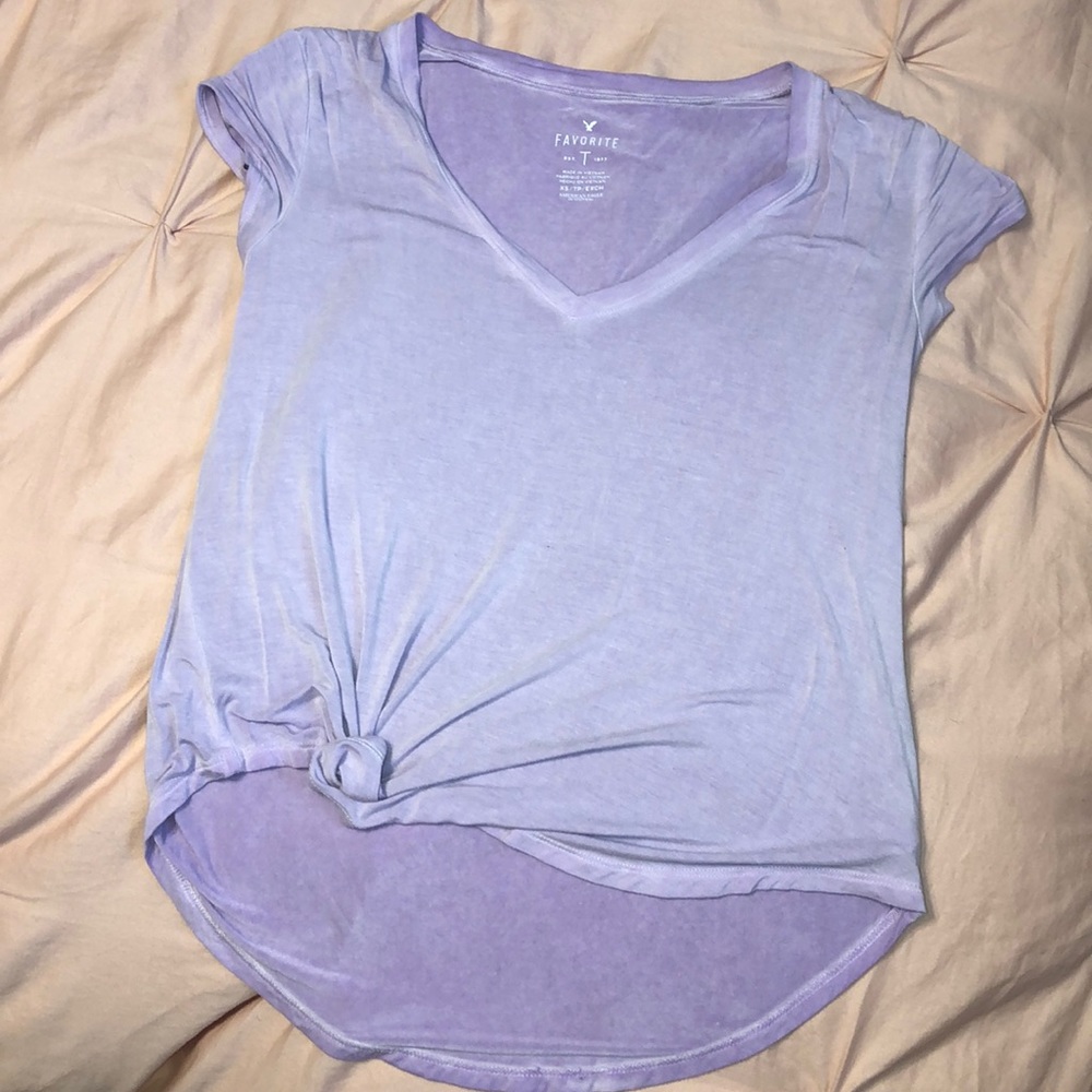 Purple American Eagle top